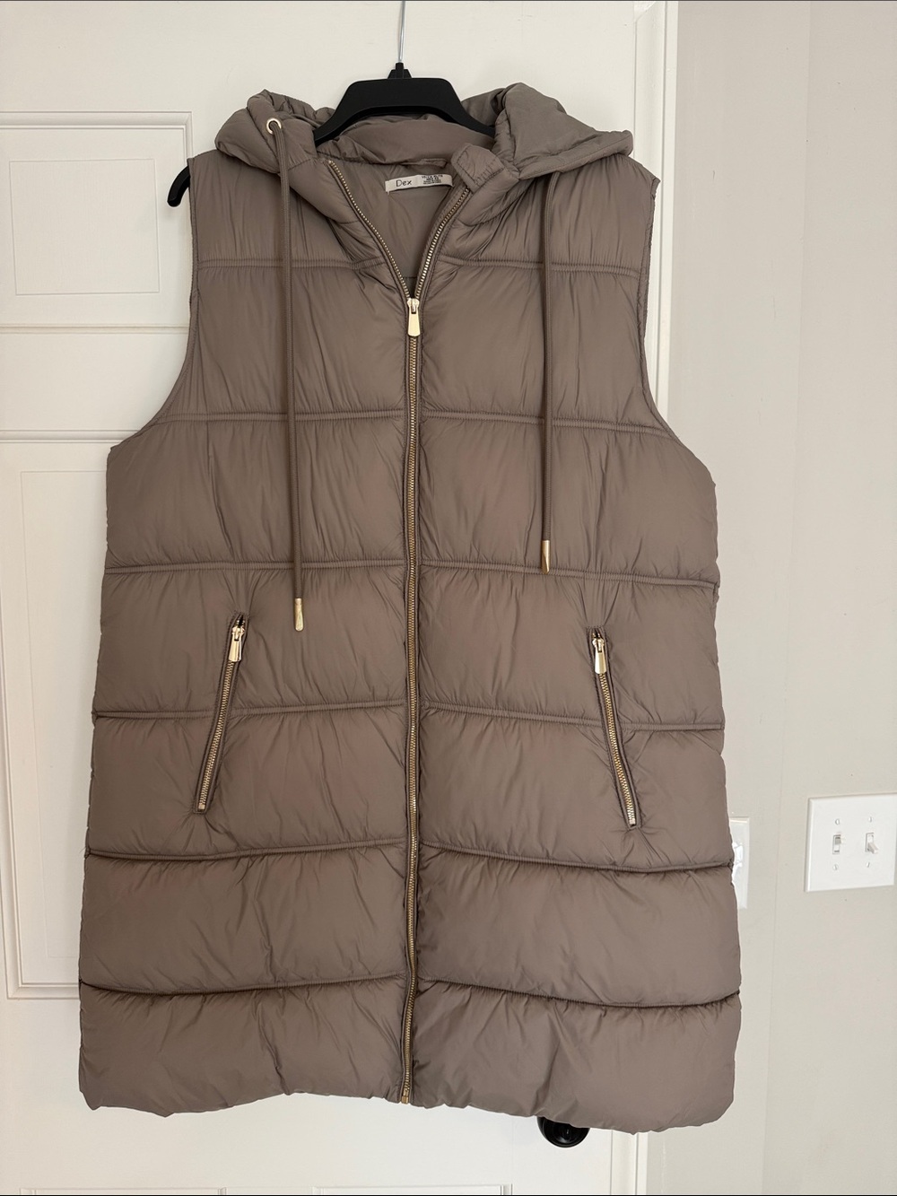 Dex Long Puffer Vest
